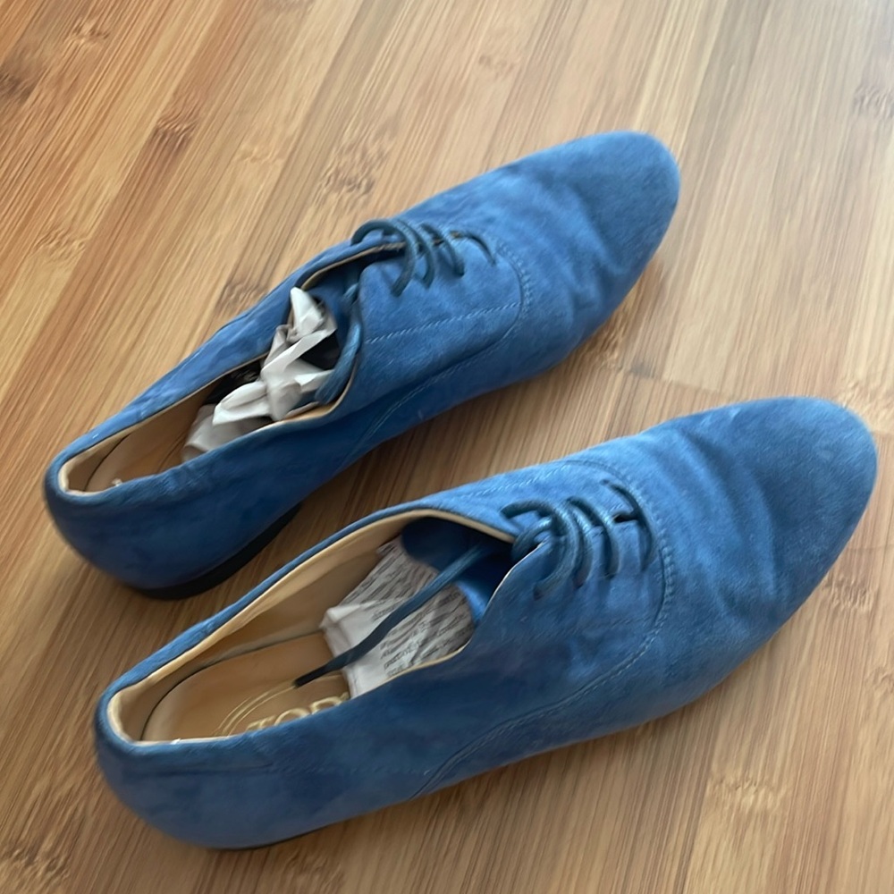 Tod’s suede shoes